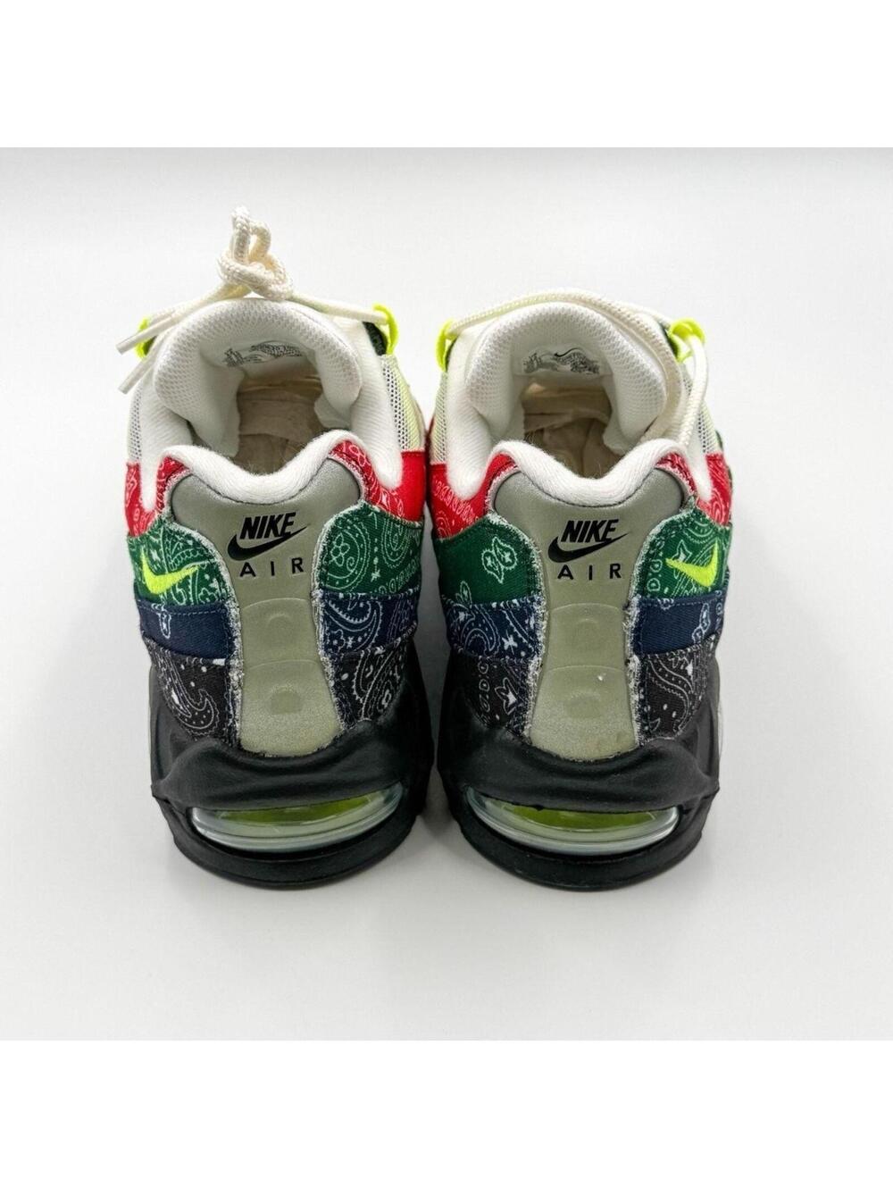 Nike Air Max 95 OG Paisley Neon Big Bubble Running Sneakers Mens Size 12 NWT - Picture 3 of 8